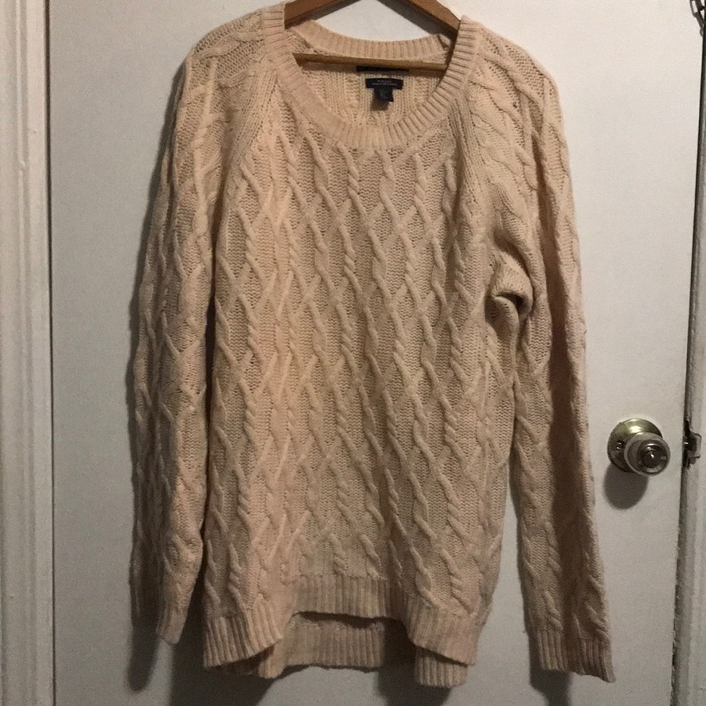 Tahari Pure Luxe cashmere sweater.